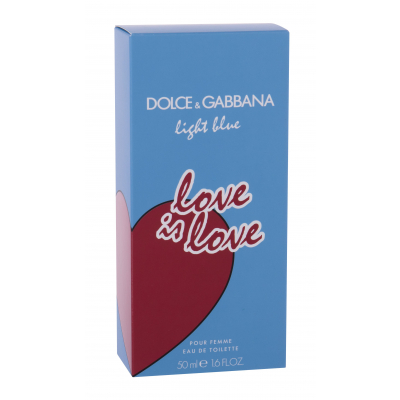 Dolce&amp;Gabbana Light Blue Love Is Love Toaletní voda pro ženy 50 ml