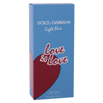 Dolce&amp;Gabbana Light Blue Love Is Love Toaletní voda pro ženy 100 ml