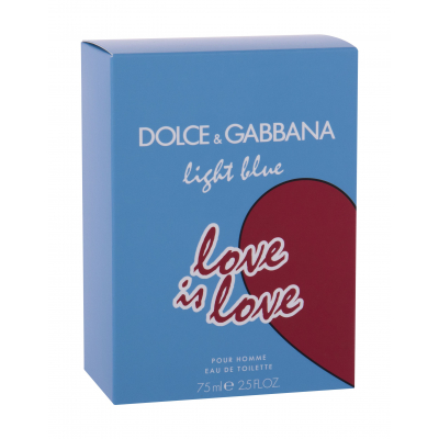 Dolce&amp;Gabbana Light Blue Love Is Love Toaletní voda pro muže 75 ml