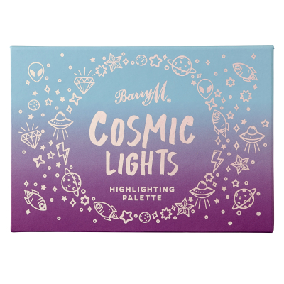 Barry M Highlighter Palette Cosmic Lights Rozjasňovač pro ženy 18,4 g