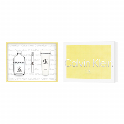 Calvin Klein CK Everyone Dárková kazeta toaletní voda 100 ml + toaletní voda 10 ml + sprchový gel 100 ml