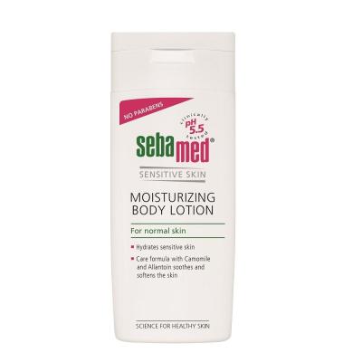 SebaMed Sensitive Skin Moisturizing Tělové mléko pro ženy 200 ml