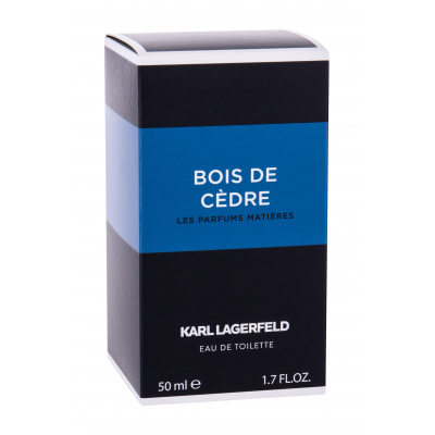Karl Lagerfeld Les Parfums Matières Bois de Cedre Toaletní voda pro muže 50 ml
