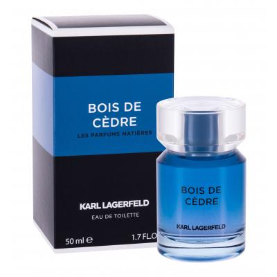 Karl Lagerfeld Les Parfums Matières Bois de Cedre Toaletní voda pro muže 50 ml