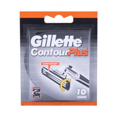 Gillette Contour Plus Náhradní břit pro muže 10 ks