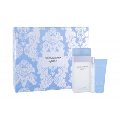 Dolce&Gabbana Light Blue Dárková kazeta toaletní voda 100 ml + tělový krém 50 ml + toaletní voda 10 ml