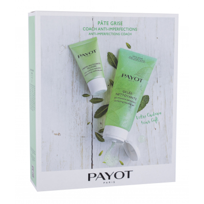PAYOT Pâte Grise Gelée Nettoyante Dárková kazeta čisticí pleťový gel 200 ml + hydratační péče Créme Matifiante Velours 50 ml