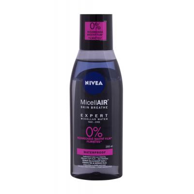 Nivea MicellAIR® Expert Waterproof Micelární voda pro ženy 200 ml