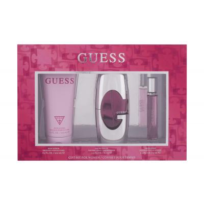 GUESS Guess For Women Dárková kazeta parfémovaná voda 75 ml + parfémovaná voda 15 ml + tělové mléko 200 ml