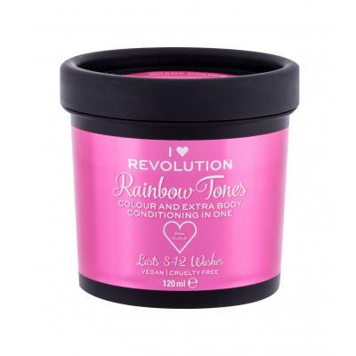 I Heart Revolution Rainbow Tones Barva na vlasy pro ženy 120 ml Odstín Pink Cloud