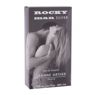 Jeanne Arthes Rocky Man Silver Toaletní voda pro muže 100 ml