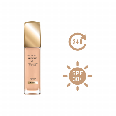 Max Factor Radiant Lift SPF30 Make-up pro ženy 30 ml Odstín 47 Nude
