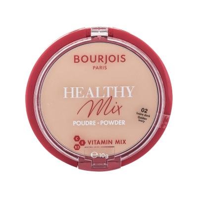 BOURJOIS Paris Healthy Mix Pudr pro ženy 10 g Odstín 02 Golden Ivory