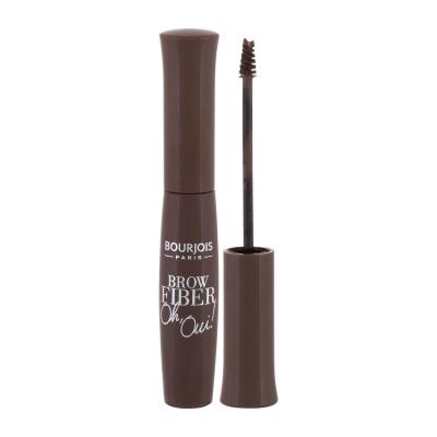 BOURJOIS Paris Brow Fiber Oh, Oui! Řasenka na obočí pro ženy 6,8 ml Odstín 002 Chestnut
