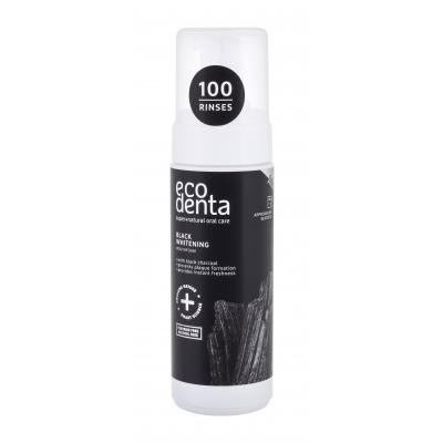 Ecodenta Mouthfoam Black Whitening Ústní voda 150 ml