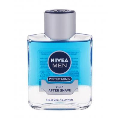 Nivea Men Protect & Care 2in1 Voda po holení pro muže 100 ml