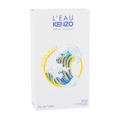 KENZO L´Eau Kenzo Pour Homme Hyper Wave Toaletní voda pro muže 50 ml