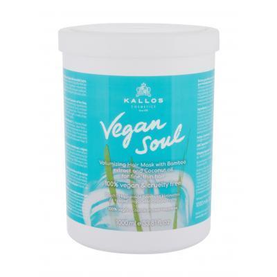 Kallos Cosmetics Vegan Soul Volumizing Maska na vlasy pro ženy 1000 ml