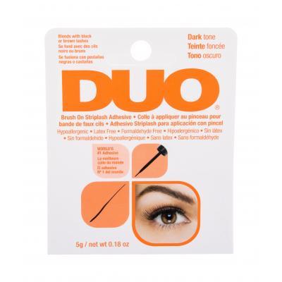 Ardell Duo Brush On Striplash Adhesive Dark Tone Lepidlo na řasy pro ženy 5 g