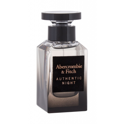 Abercrombie &amp; Fitch Authentic Night Toaletní voda pro muže 50 ml