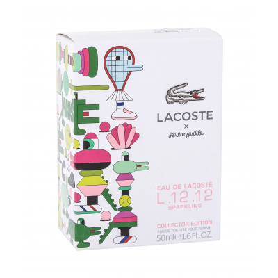 Lacoste L.12.12 Sparkling x Jeremyville Toaletní voda pro ženy 50 ml