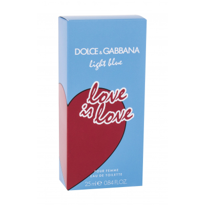 Dolce&amp;Gabbana Light Blue Love Is Love Toaletní voda pro ženy 25 ml