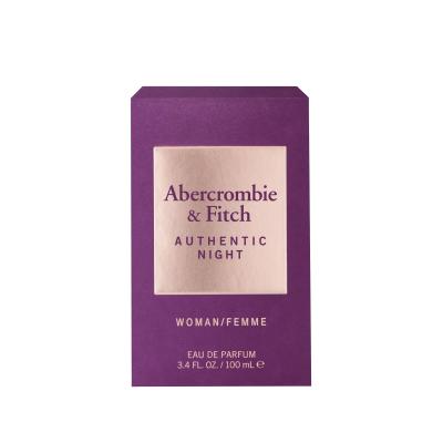 Abercrombie &amp; Fitch Authentic Night Parfémovaná voda pro ženy 100 ml