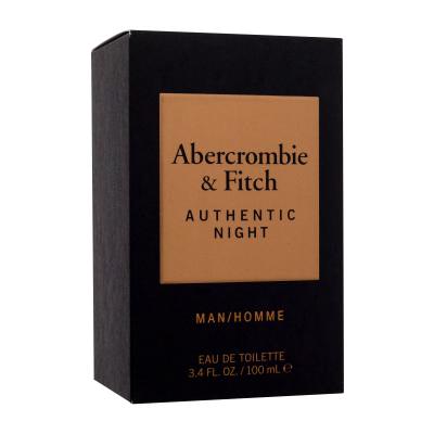 Abercrombie &amp; Fitch Authentic Night Toaletní voda pro muže 100 ml