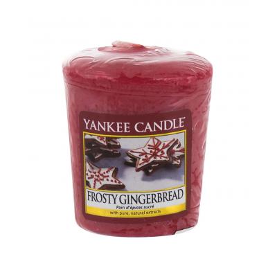 Yankee Candle Frosty Gingerbread Vonná svíčka 49 g