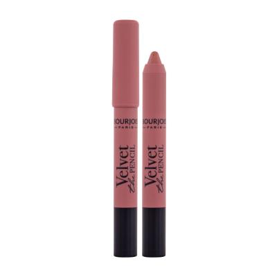 BOURJOIS Paris Velvet The Pencil Rtěnka pro ženy 3 g Odstín 05 A La Folila