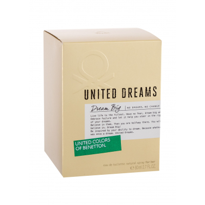 Benetton United Dreams Dream Big Toaletní voda pro ženy 80 ml