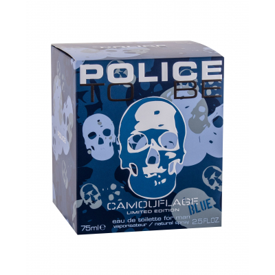 Police To Be Camouflage Blue Toaletní voda pro muže 75 ml