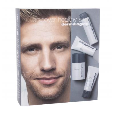 Dermalogica Discover Healthy Skin Dárková kazeta pleťový krém Skin Smoothing Cream 15 ml + pleťový čisticí olej Precleanse 30 ml + pleťový čisticí gel Special Cleansing Gel 15 ml + pleťový peelingový pudr Daily Microfoliant 13 g