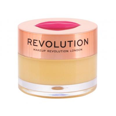 Makeup Revolution London Lip Mask Overnight Pineapple Crush Balzám na rty pro ženy 12 g