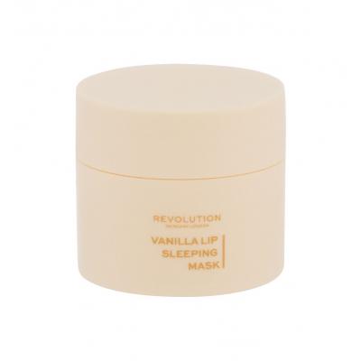Revolution Skincare Lip Sleeping Mask Vanilla Balzám na rty pro ženy 10 g