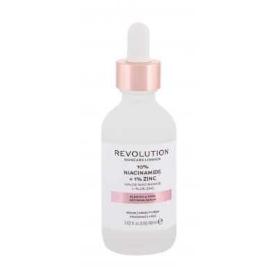 Revolution Skincare Skincare 10% Niacinamide + 1% Zinc Pleťové sérum pro ženy 60 ml