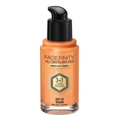 Max Factor Facefinity All Day Flawless SPF20 Make-up pro ženy 30 ml Odstín N84 Soft Toffee