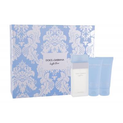 Dolce&Gabbana Light Blue Dárková kazeta toaletní voda 50 ml + tělový krém 50 ml + sprchový gel 50 ml