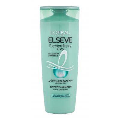 L'Oréal Paris Elseve Extraordinary Clay Rebalancing Shampoo Šampon pro ženy 400 ml