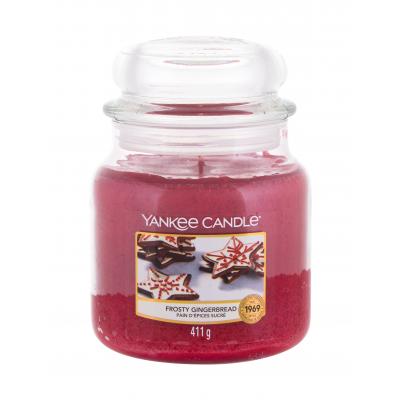 Yankee Candle Frosty Gingerbread Vonná svíčka 411 g