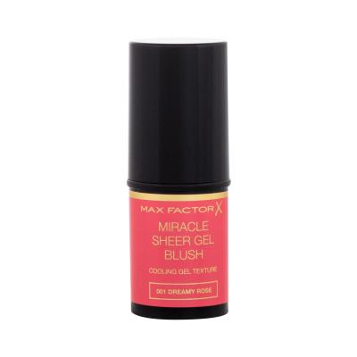 Max Factor Miracle Sheer Tvářenka pro ženy 8 g Odstín 001 Dreamy Rose