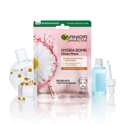 Garnier Skin Naturals Moisture + Comfort Pleťová maska pro ženy 1 ks