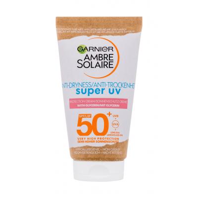 Garnier Ambre Solaire Sensitive Advanced SPF50+ Opalovací přípravek na obličej 50 ml