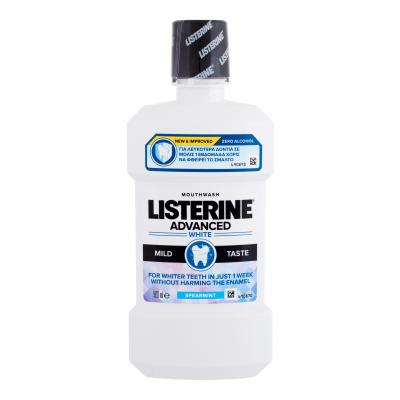 Listerine Advanced White Mild Taste Mouthwash Ústní voda 500 ml