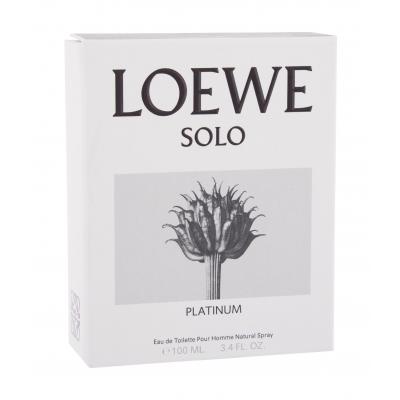 Loewe Solo Platinum Toaletní voda pro muže 100 ml
