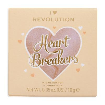 I Heart Revolution Heartbreakers Rozjasňovač pro ženy 10 g Odstín Divine