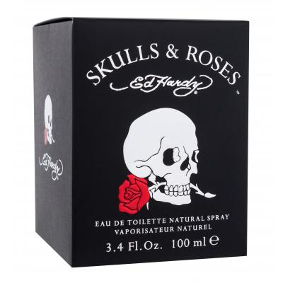 Christian Audigier Ed Hardy Skulls &amp; Roses Toaletní voda pro muže 100 ml