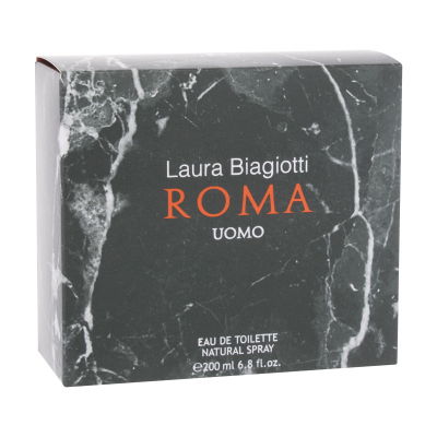Laura Biagiotti Roma Uomo Toaletní voda pro muže 200 ml