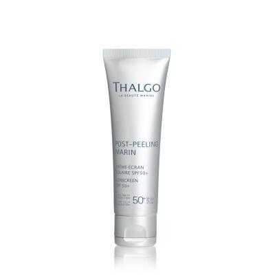 Thalgo Post-Peeling Marin Sunscreen SPF50+ Opalovací přípravek na obličej pro ženy 50 ml