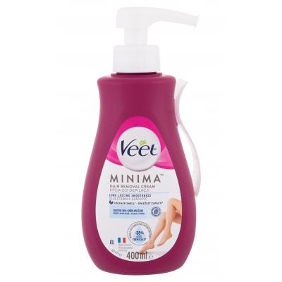Veet Minima Hair Removal Cream Sensitive Skin Depilační přípravek pro ženy 400 ml